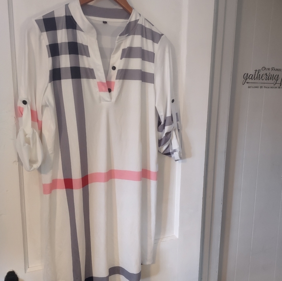 Women's stripped dress - Picture 4 of 9